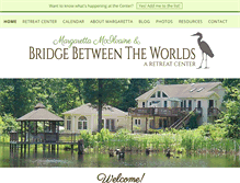 Tablet Screenshot of bridgebetweentheworlds.com